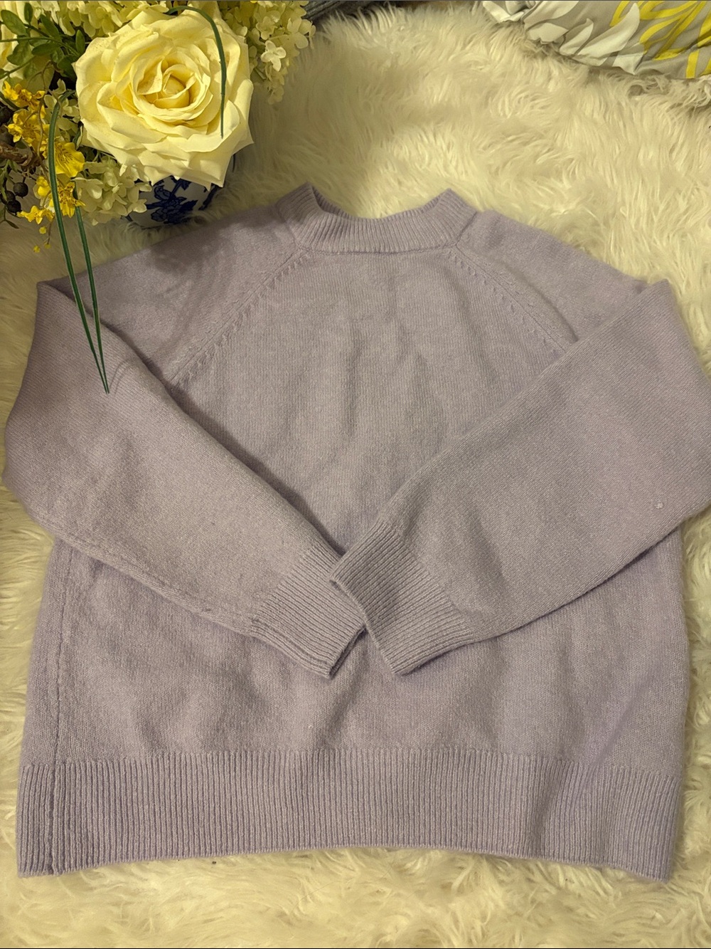 Crewneck Sweater - Light Lavender